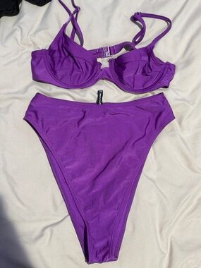 Purple bikini